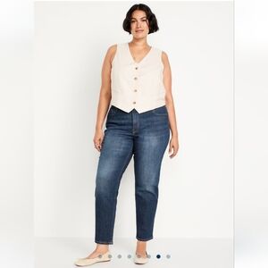NWT Old Navy Mid-Rise OG Straight Ankle Jeans - Plus Size 22